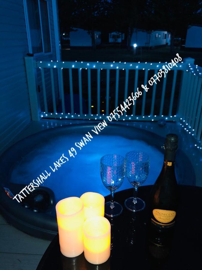 Swan View Retreats # Hottub # Egg Chair # Bbq & Bikes Included 8 Berth تاتيرشال المظهر الخارجي الصورة
